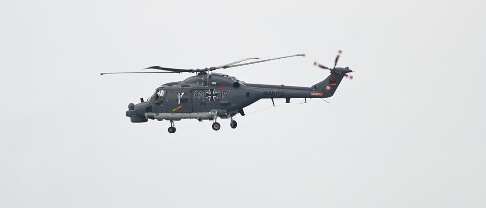 Ein Bordhubschrauber des Typs «Sea Lynx». (Archivbild)