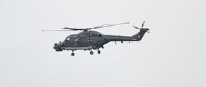 Ein Bordhubschrauber des Typs «Sea Lynx». (Archivbild)