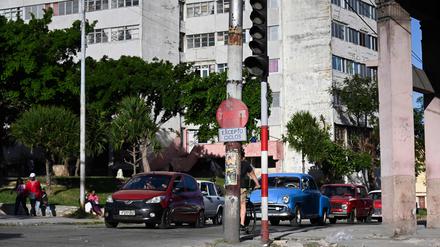 In Havanna fielen auch die Ampeln aus. 