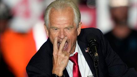 Navarro hatte bereits in Trumps erster Amtszeit eine Beraterrolle im Weißen Haus. (Archivbild)