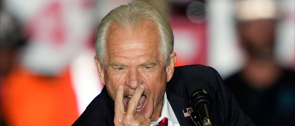 Navarro hatte bereits in Trumps erster Amtszeit eine Beraterrolle im Weißen Haus. (Archivbild)