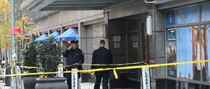 Der Versicherungsmann wurde vor einem Hotel- und Wohngebäude nahe dem Times Square erschossen.