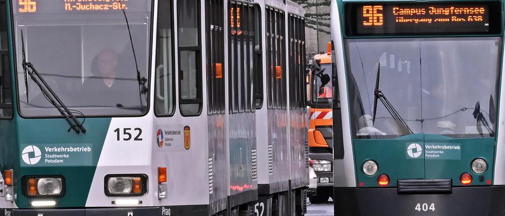 Öffentlicher Personennahverkehr in Potsdam.