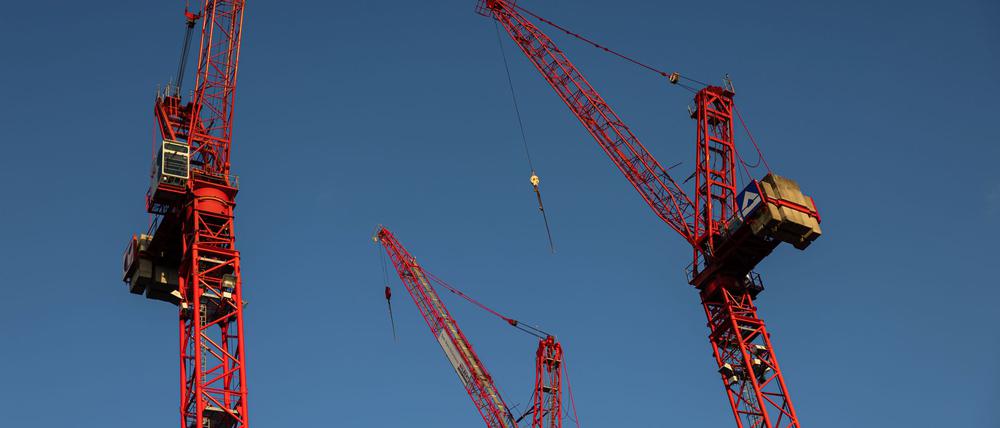 Bauen dauert dem Senat viel zu lange - ein neues Gesetz soll das ändern. (Archivfoto)