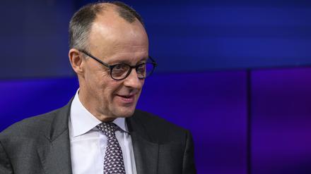 Der Kanzlerkandidat der Union: CDU-Chef Friedrich Merz.