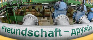Durch die „Druschba“-Pipeline fließt kein russisches Öl mehr - doch wird sie weiter für andere Lieferungen genutzt (Archivbild).