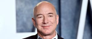 Trump sei nun ruhiger und selbstbewusster als bei seiner ersten Amtszeit, sagte Amazon-Gründer Jeff Bezos der „New York Times“. (Archivbild)