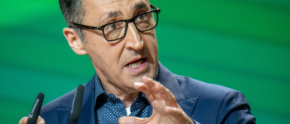 Bundesminister der Grünen: Cem Özdemir.
