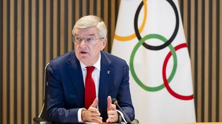 Thomas Bach attackiert die scheidende Bundesregierung scharf.
