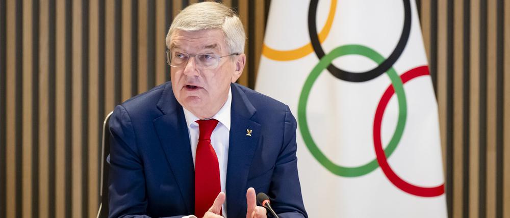 Thomas Bach attackiert die scheidende Bundesregierung scharf.