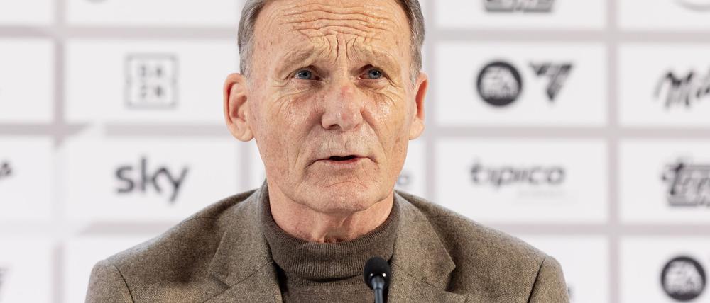 Schickt eine klare Ansage Richtung Konkurrenz: Hans-Joachim Watzke.