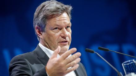 Robert Habeck (Bündnis 90/Die Grünen), Bundesminister für Wirtschaft und Klimaschutz.