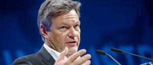 Robert Habeck (Bündnis 90/Die Grünen), Bundesminister für Wirtschaft und Klimaschutz.
