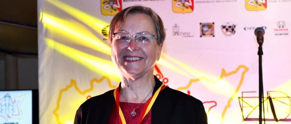 Schachspielerin Brigitte Burchardt war auch bei der Europameisterschaft erfolgreich.
