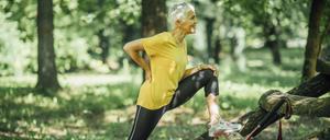 Nach dem Nordic Walking
