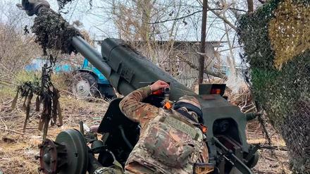 Russische Soldaten versuchen ukrainische Truppen aus der Region Kursk zu verdrängen. (Archivbild)