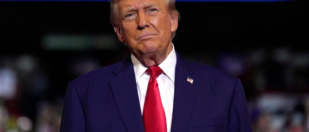 Soll sich 1992 in den Film „Kevin - Allein in New York“ gedrängt haben: Donald Trump (heute 78 Jahre alt). (Archivfoto)