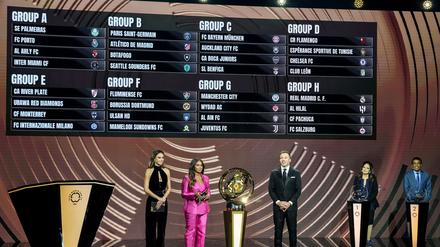 Alle Gruppen der Klub-WM im Überblick.