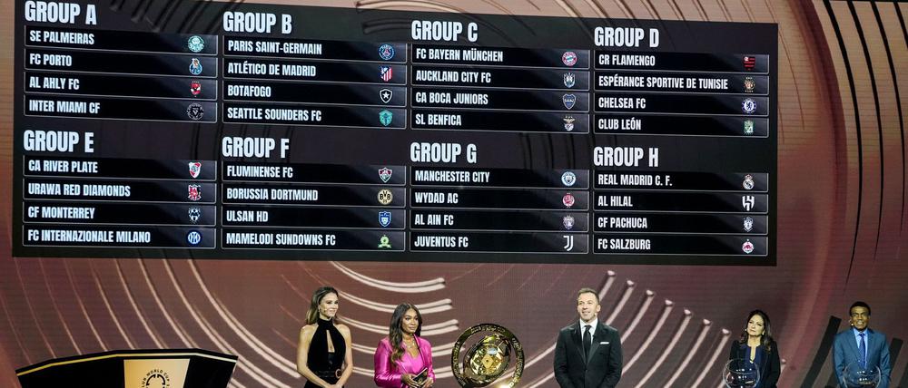 Alle Gruppen der Klub-WM im Überblick.