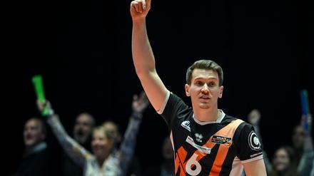 Für Johannes Tille und die BR Volleys steht in der Bundesliga ein Spitzenspiel an.