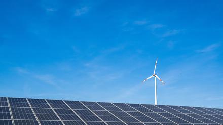 Die Stromerzeugung aus erneuerbaren Energiequellen stieg im dritten Quartal auf einen Rekordanteil (Archivbild).