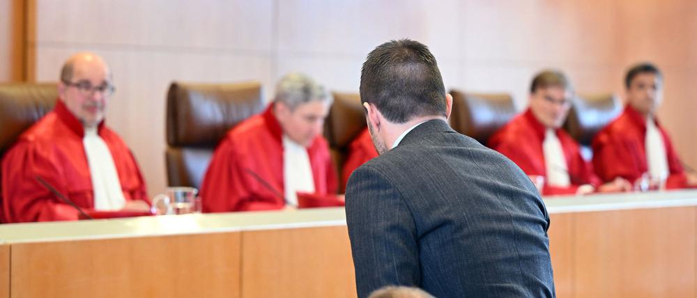 Im April hatte das oberste Gericht mündlich zu der Verfassungsbeschwerde verhandelt. (Archivbild)