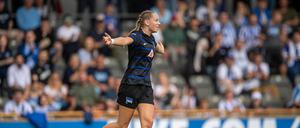 Elfie Wellhausen hat fast die Hälfte aller Tore von Hertha BSC in dieser Saison erzielt.