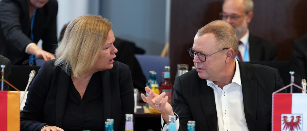 In Fragen der Migrationspolitik konnten sich die SPD- und unionsgeführten Länder kaum aufeinander zubewegen.