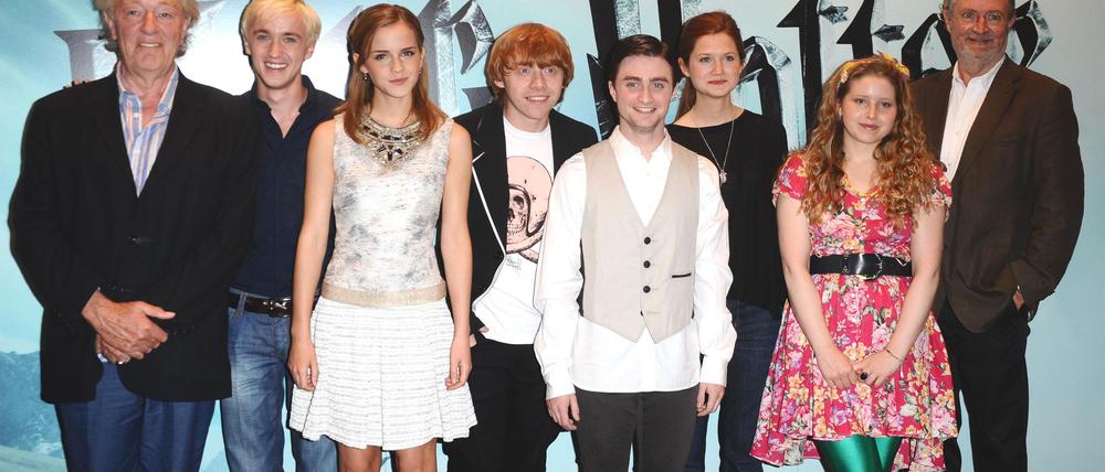 Teile der Crew der alten Harry-Potter-Filme im Jahr 2009. (Archivbild)