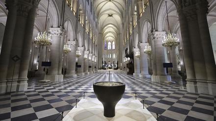 Die Kathedrale Notre-Dame de Paris erstrahlt in altem, neuem Glanz.