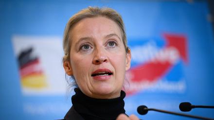 Alice Weidel, AfD-Vorsitzende und Spitzenkandidatin ihrer Partei