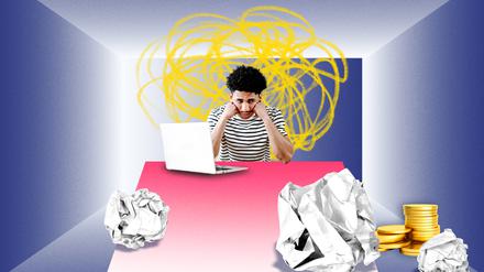Was tun bei Auftragsflaute und Ideenlosigkeit? So kommen Sie mit psychologischen Problemen beim Freelancen klar.