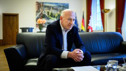Berlins Regierender Bürgermeister Kai Wegner (CDU) empfiehlt seiner Partei, eine Koalition mit den Grünen auf Bundesebene nicht auszuschließen. (Archivfoto)