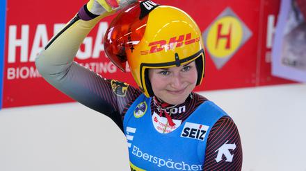 Rodlerin Julia Taubitz bemängelt das Fehlen einer Damen-Umkleide beim Weltcup in Innsbruck.