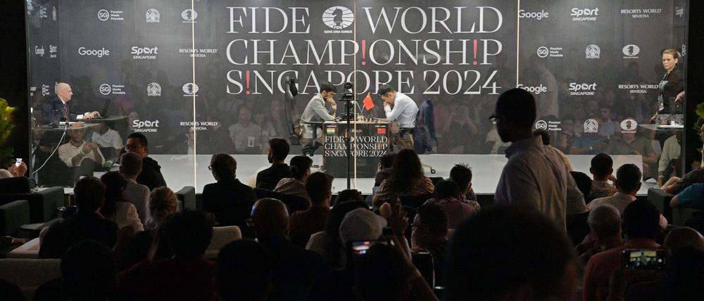 Vor den letzten vier Partien steht es weiter unentschieden bei der Schach-WM.