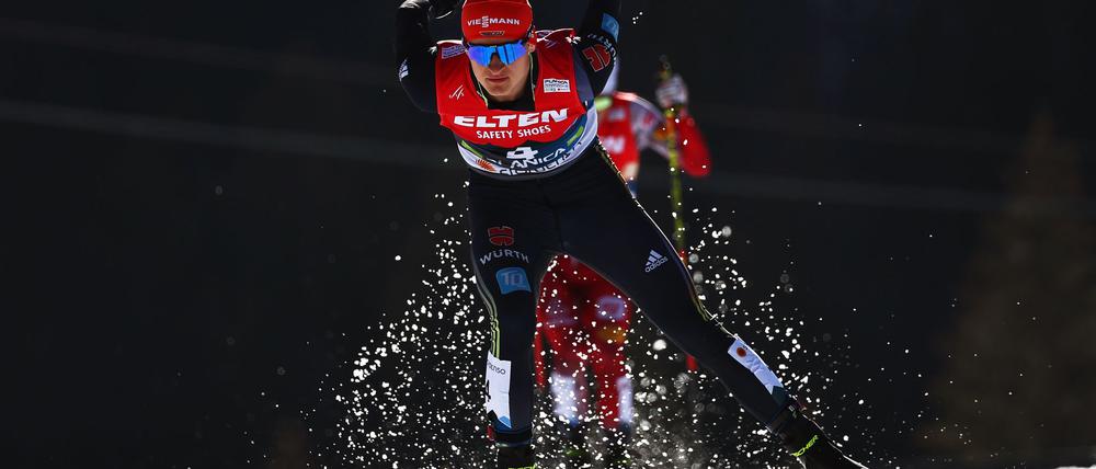 Julian Schmid wird Zweiter in Lillehammer.
