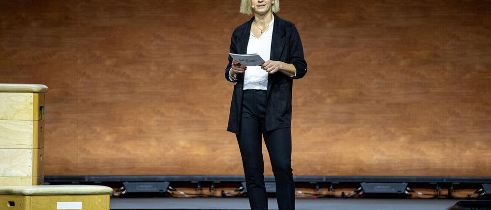 Laura Ludwig warb mit einer emotionalen Rede für das Großereignis.
