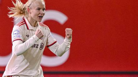 Die Münchnerinnen konnten dank Pernille Harder jubeln.