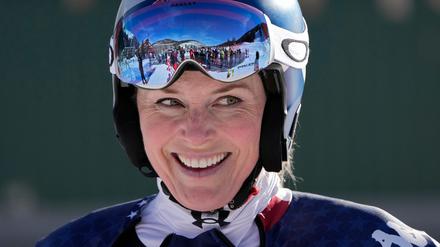 Lindsey Vonn ist sehr zufrieden mit ihrem Comeback.