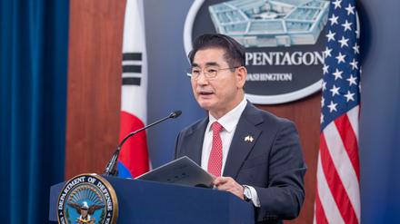 Kim Yong Hyun, ehemaliger Verteidigungsminister von Südkorea.