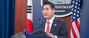 Kim Yong Hyun, ehemaliger Verteidigungsminister von Südkorea.