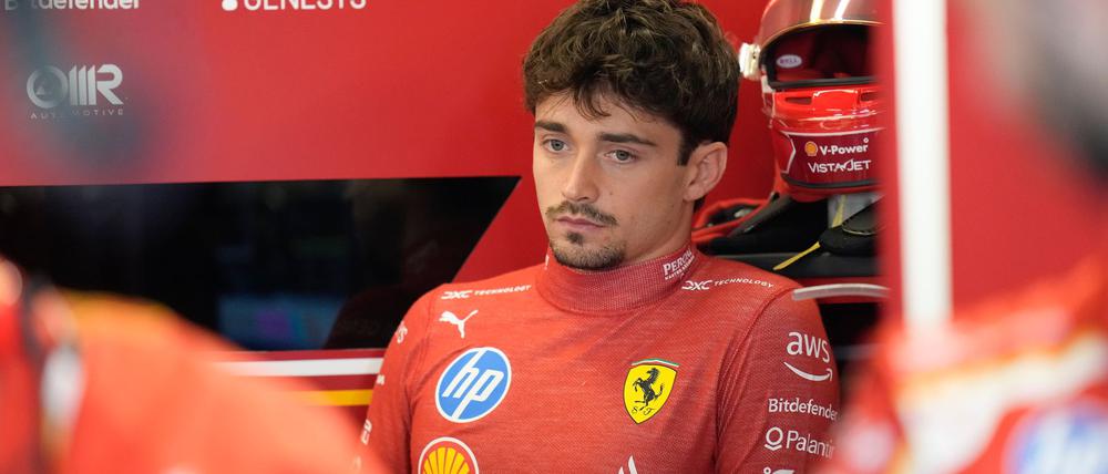 Hatte viel Pech: Charles Leclerc.