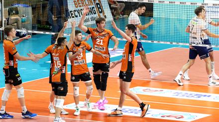 Die Volleys traten motiviert auf gegen Lüneburg.