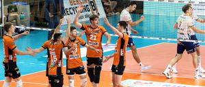 Die Volleys traten motiviert auf gegen Lüneburg.