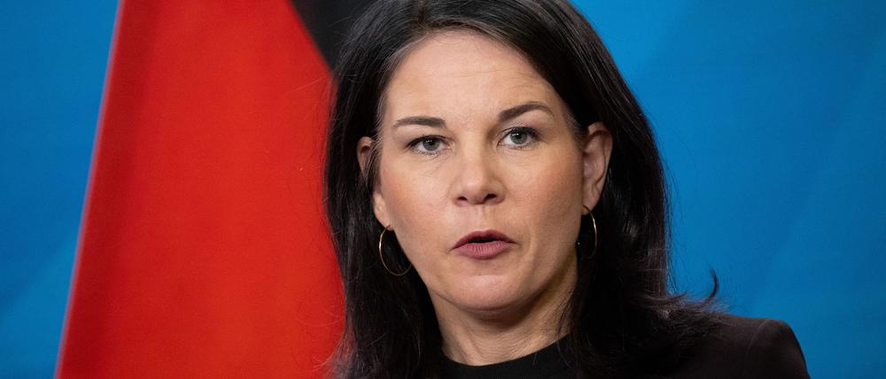 Annalena Baerbock hält nichts von den Plänen der Union.
