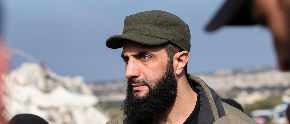 Der Chef der siegreichen Islamisten in Syrien, Mohammed al-Dscholani.