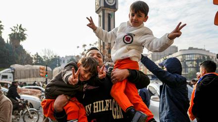 Riesige Freude in Homs 