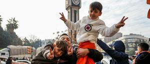 Riesige Freude in Homs 