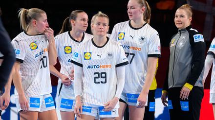 Die deutschen Handballerinnen haben bei der EM keine realistische Chance mehr auf das Halbfinale.