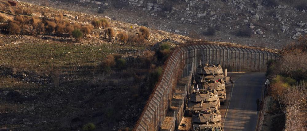 Israel erklärt ein wichtiges Abkommen mit Syrien über eine Pufferzone auf den Golanhöhen für faktisch beendet.